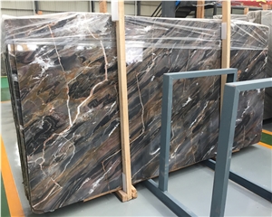 Louis Grey Marble Tiles Slabs for Hotel Project