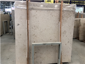 Germany Beige Marble with Grey Spot Slabs