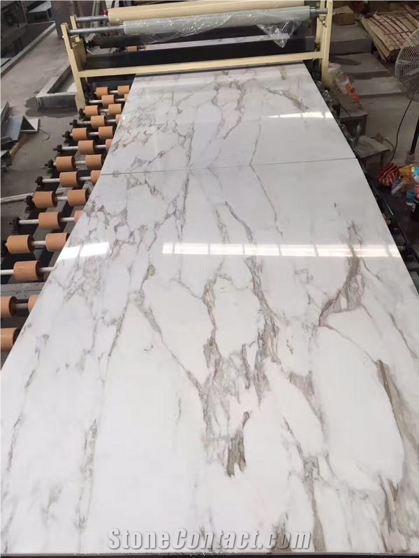 Greece Polished Volakas Marble Wall Slabs from China - StoneContact.com