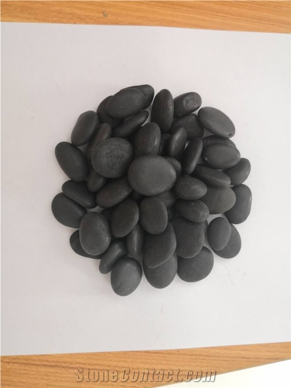 Aaa Grade Polished Black Pebbles