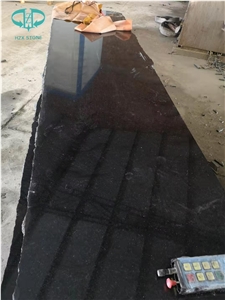 Absolute Black Granite for Flooring Tile