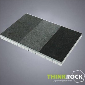 Absolute Black Granite Honeycomb-Backed Panels