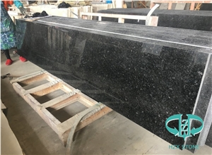 Angola Black Polished Face for Floor/Countertops