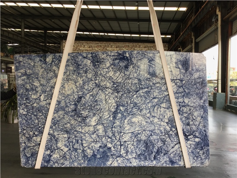 Azure Marble Blue Marble Fantastic Material from China