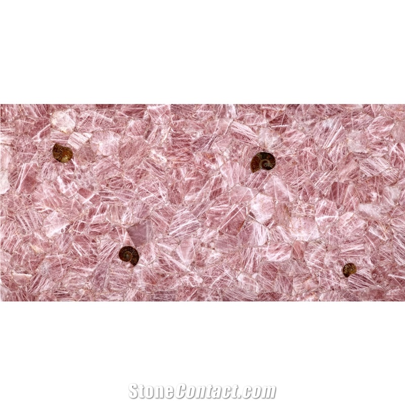 Best-Selling Pink Crystal Semiprecious Stone