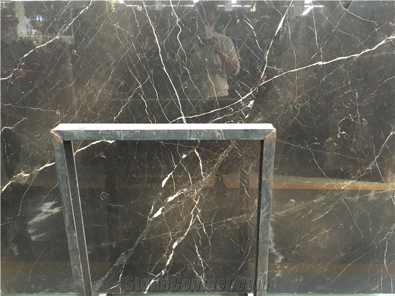 Black Brown Gold with Jade Marble Wall Cladding