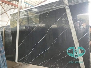 Black Marquina Marble for Wall Cladding/Flooring