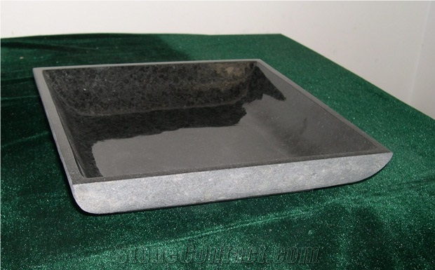 Black Stone for Wash Basin, Sink