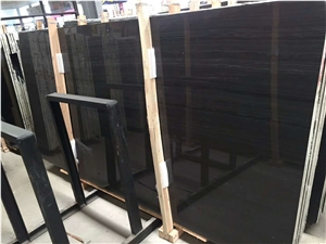 Black Wooden Marble for Wall Tile