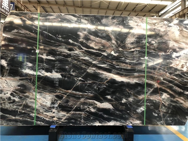 Black Yinxun Palissandro Marble for Wall Tile