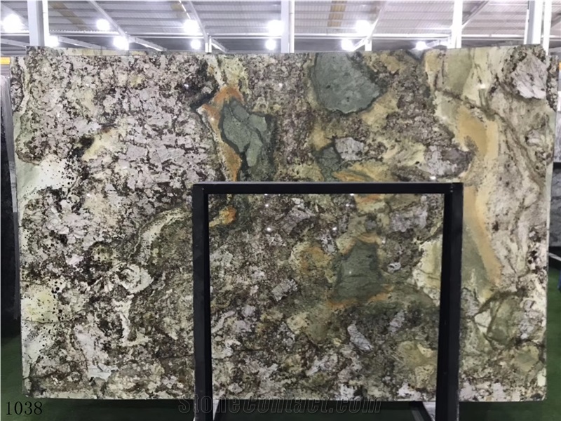 Brazil Shangri-La Granite Slab Wall Floor Tiles