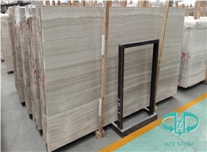 Brown Wooden Marble Slab for Flooring Cover