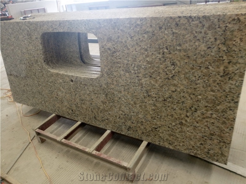 Butterfly Gold Yellow Granite Kitchen Countertops