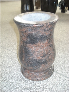Cemetery Accessories Granite Vase for Columbarium