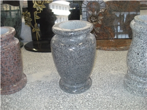 Cemetery Usage Natural Granite Flower Vase