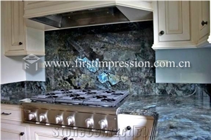 Cheap Labradorite Blue Granite for Kitchen Tops