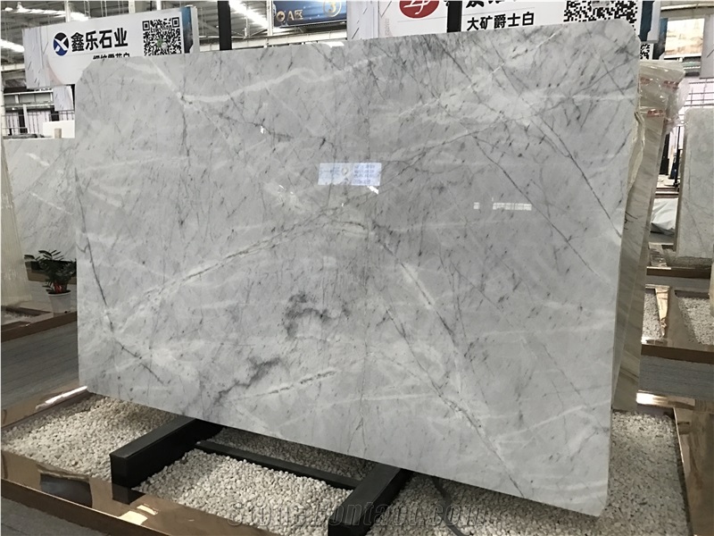 China Alaska White&Grey Marble Slabs Wall Tiles
