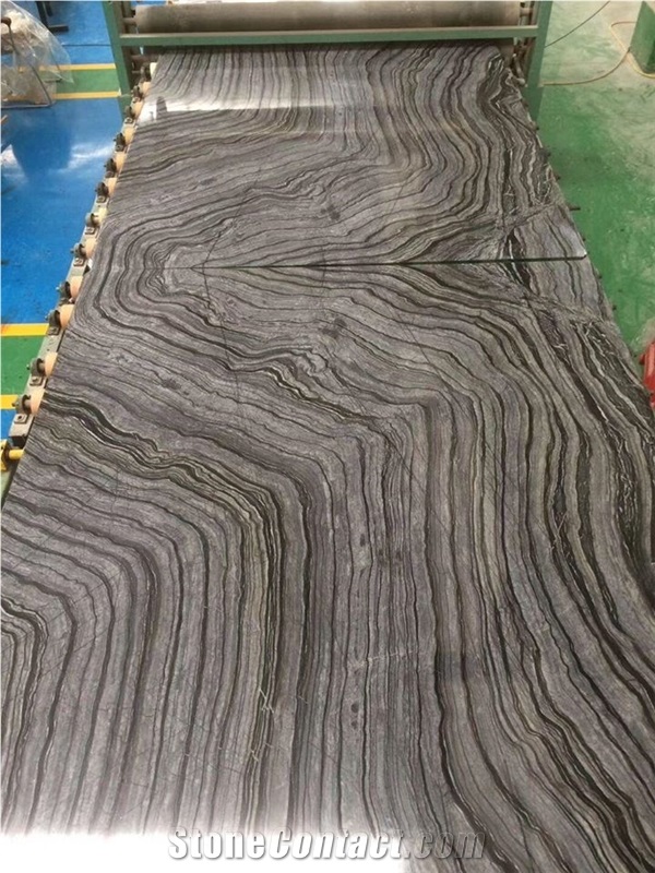 China Black Wooden Marble Block