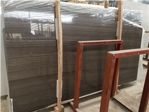 China Coffee Wooden Brown Marbe Marble Slabs