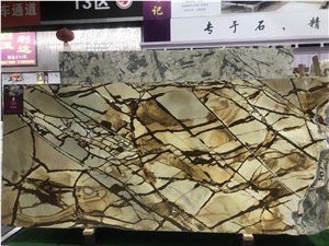 China Gold Roman Marble Slabs&Tiles