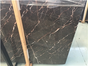 China Gold with Jade Marble Slabs Wall Tiles