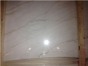 China Guangxi White Marble with Yellow Vein