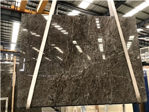 China Lork Grey Marble Slab Tiles Pattern