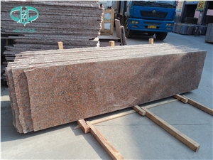 China Maple Red 562 Granite for Small Slab