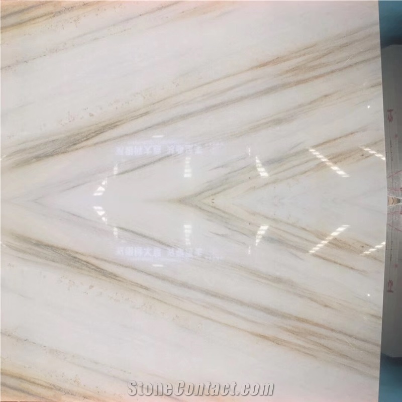 China Milan White Sands Marble Tiles Interior