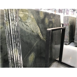 China Rain Forest Marble Slabs Tiles for Walling