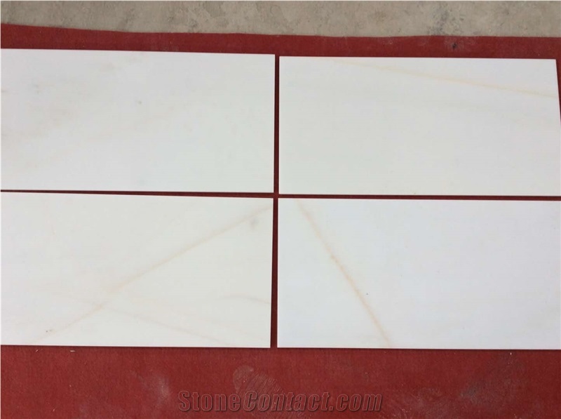 China Sichuan Red Line White Jade Marble
