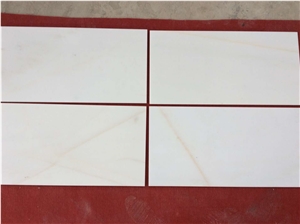 China Sichuan Red Line White Jade Marble