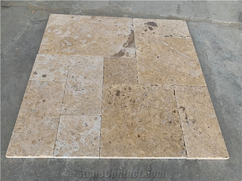 China Yellow Limestone Flooring and Wall Tiles