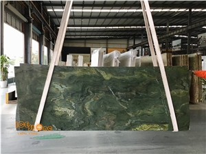 Chinese Amazon Green Marble Wall Covering Tiles