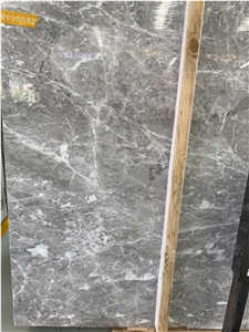 Chinese Athena Grey Marble Slabs with White Waves