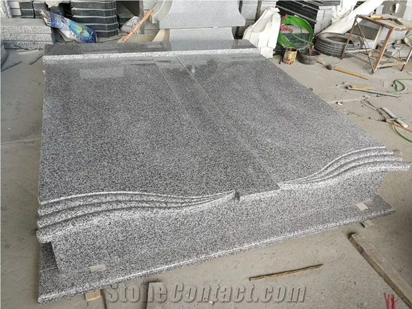 Chinese Granite Gravestone Engraved Tombstones
