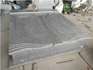 Chinese Granite Gravestone Engraved Tombstones