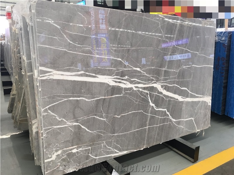 Chinese Grey Marble Slab Floor Tile