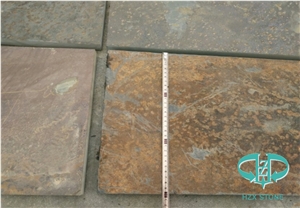 Chinese Rusty Slate Natural Split Tile for Floor