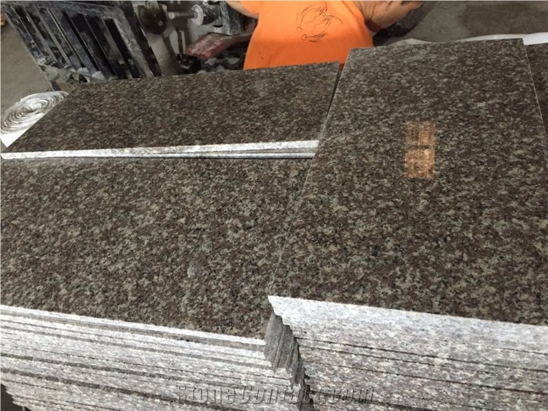 Chinese Wulian Flower G664 Granite Tiles for Wall