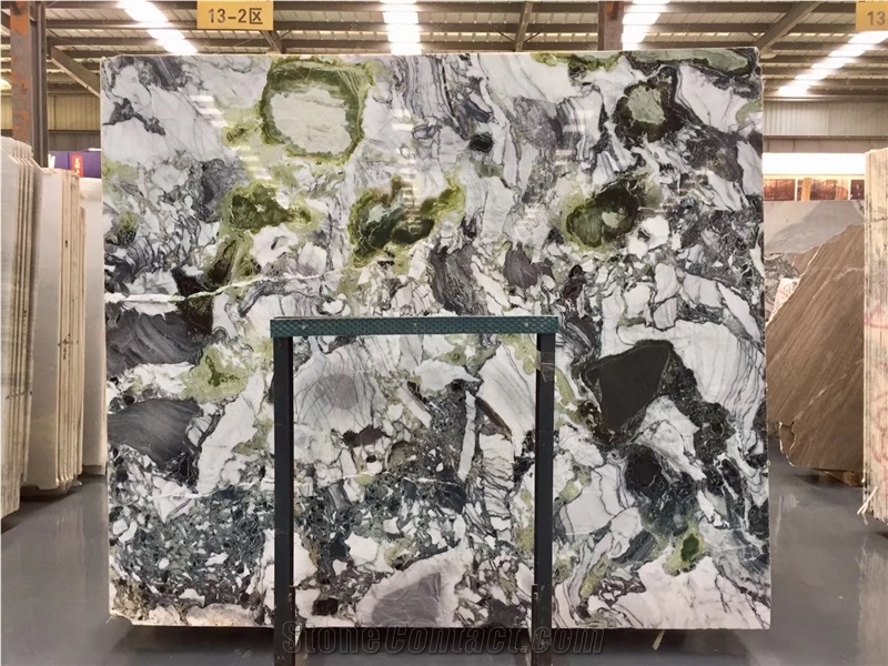 Cold Jade Marble for Wall Decor Ice Jade Green