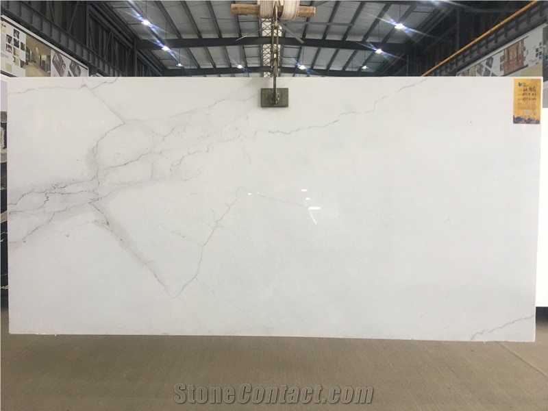 Colorado Yule Tajikistan Lincoln White Marble Slab