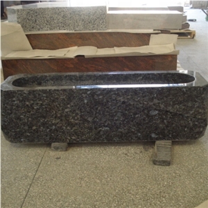Customized Cemetery Polished Granite Flower Pot