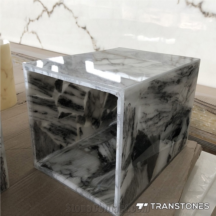 Customized Translucent Polished Onyx Light Box