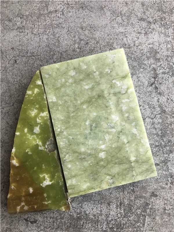 Dandong Verde Ming Green Marble Bathroom Tops