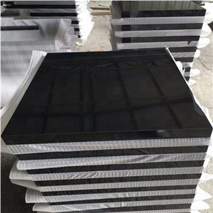 Durable Stone Shanxi Black Polished Granite Tiles