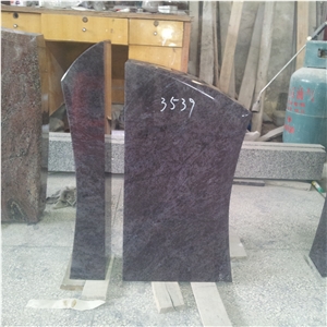 Elegant Headstone Granite Upright Tombstone