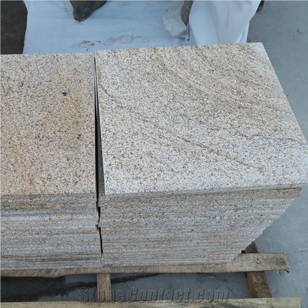 Flamed Surface Gangwei G682 Granite Tiles