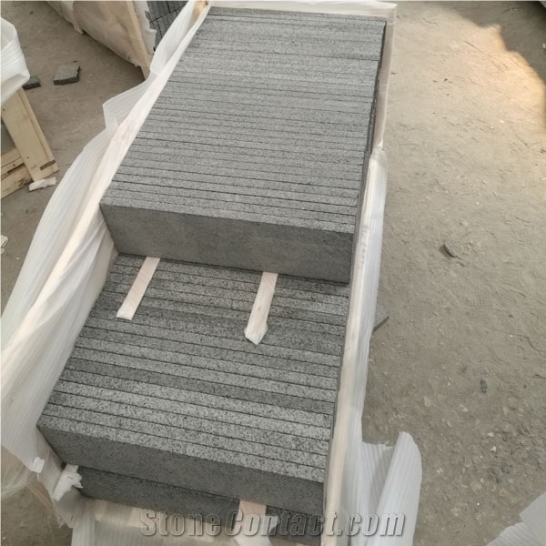 Flamed Surface Tiles Hebei New G684 Black Basalt