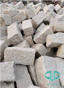 G682 Yellow Granite for Cubes/Paving Natural Stone